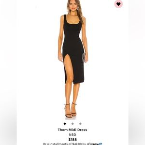 NBD Thom Midi dress